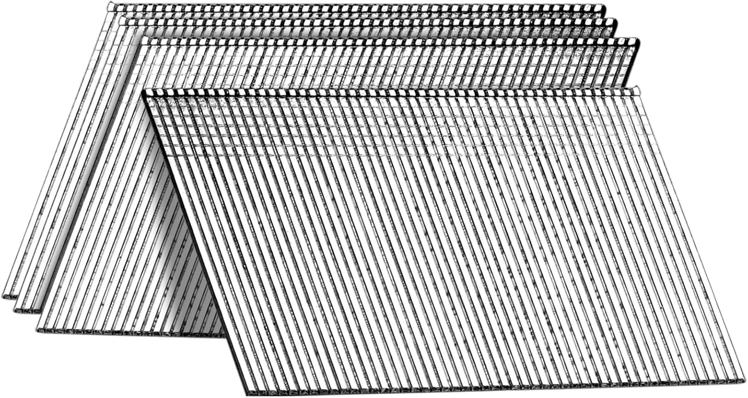 BRAND, CATEGORY, FINISH NAILS, SITLDY, 16 Gauge Angled Finish Nails, 20-Degree, 900-Pack (1-1/4", 2", 2-1/2", 300 Per Sizes), Galvanized Assorted Size Project Pack