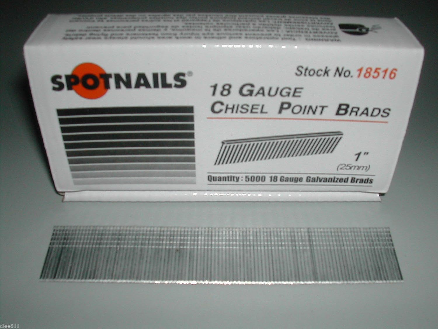 BRAD NAILS, BRAND, CATEGORY, JOFEILI, 18 Gauge 1" Inch Brad Nails Brads Spotnails (5,000) ;#G344T3486G 34BG82G432979