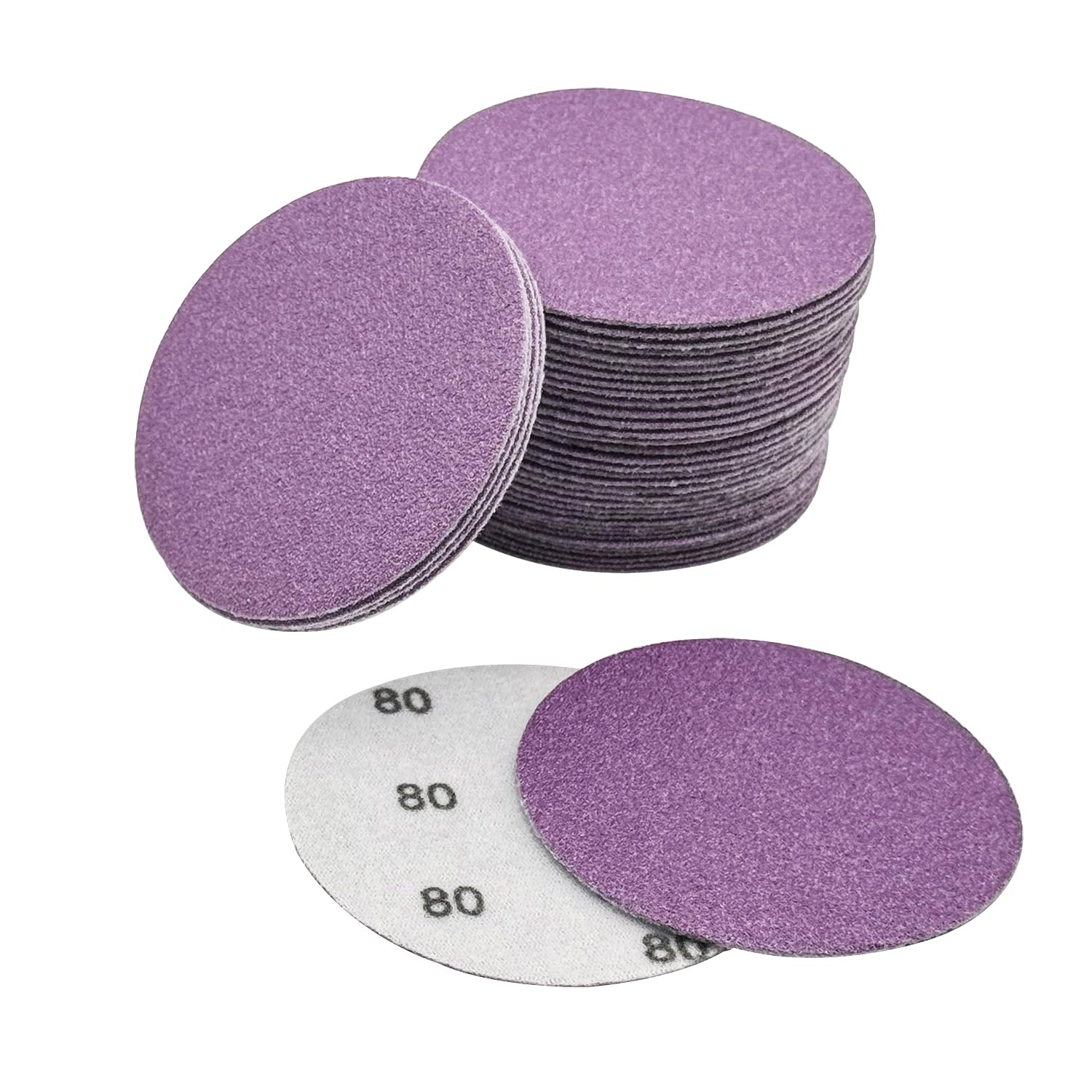 AUTKERIGE, BRAND, CATEGORY, HOOK & LOOP DISCS, 3000-10000 Grit Wet Dry Sandpaper, 3 Inch Sanding Disc and Interface Pad, 40pcs Hook and Loop Premium Aluminum Oxide Sand Paper for Metal, Wood, Auto