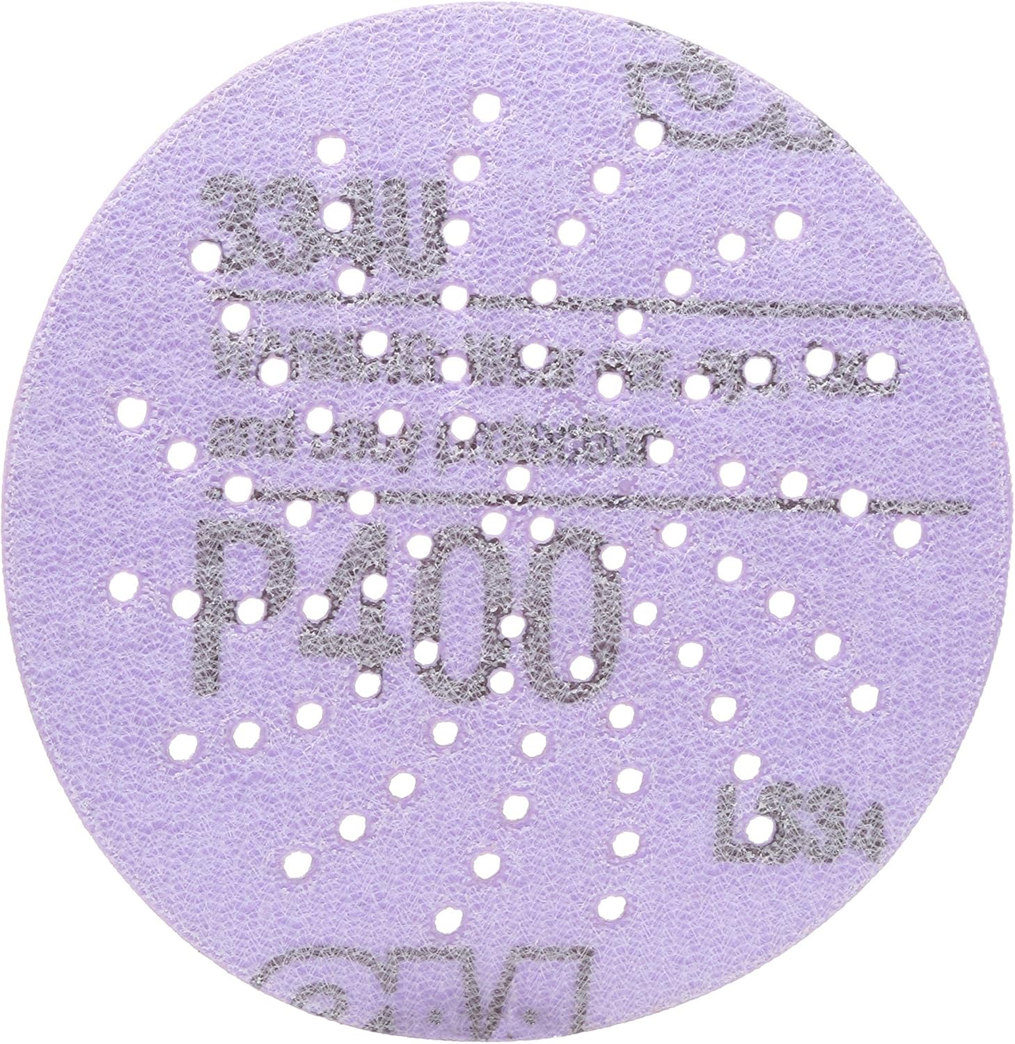 3M, 3M, BRAND, CATEGORY, HOOK & LOOP DISCS, 3M 30273 Hookit Purple 3" P400 Grit Clean Sanding Disc, (Box of 50)