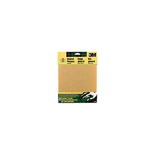 3M, BRAND, CATEGORY, SANDING SHEETS, 3M Pro-Pak 11 in. L x 9 in. W 220 Grit Very Fine Aluminum Oxide Sandpaper 25 pk