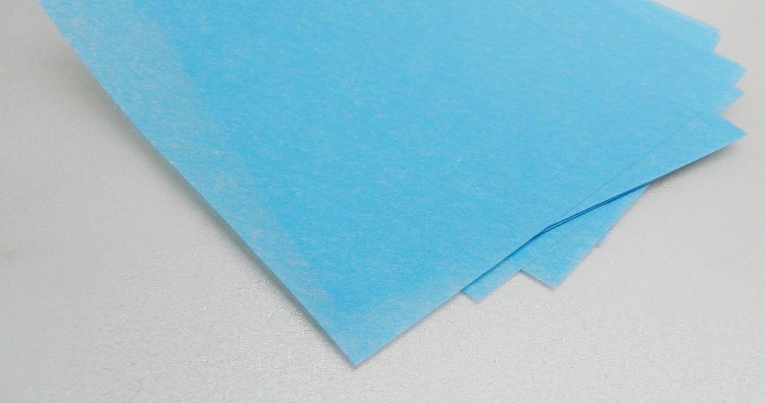 BRAND, CATEGORY, JTS, SANDING SHEETS, 3M Tri-Mite Wet or Dry 1200 Grit 9 Micron Blue Polishing Paper Pack of 5 Sheets (2E)