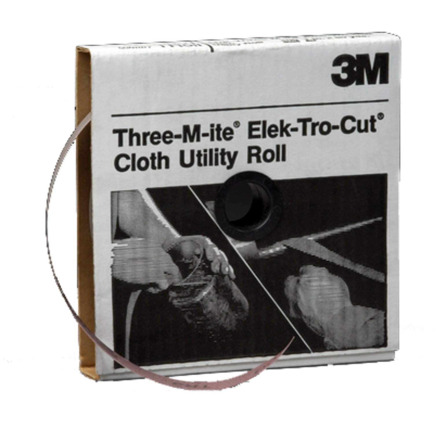 3M, 3M, BRAND, CATEGORY, SANDING ROLLS, 3M Utility Cloth Roll 211K, 240 J-weight, 2 in x 50 yd, ASO, Full-flex, Gray