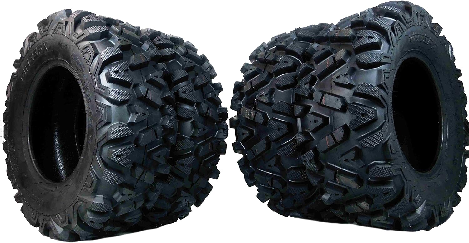 BRAND, CATEGORY, MASSFX, TRAIL, 4 New 25x8-12 25x10-12 KT MASSFX ATV UTV all-terrain Tire Set 6 PLY 25" 25x8x12 25x10x12 Tubeless Tires