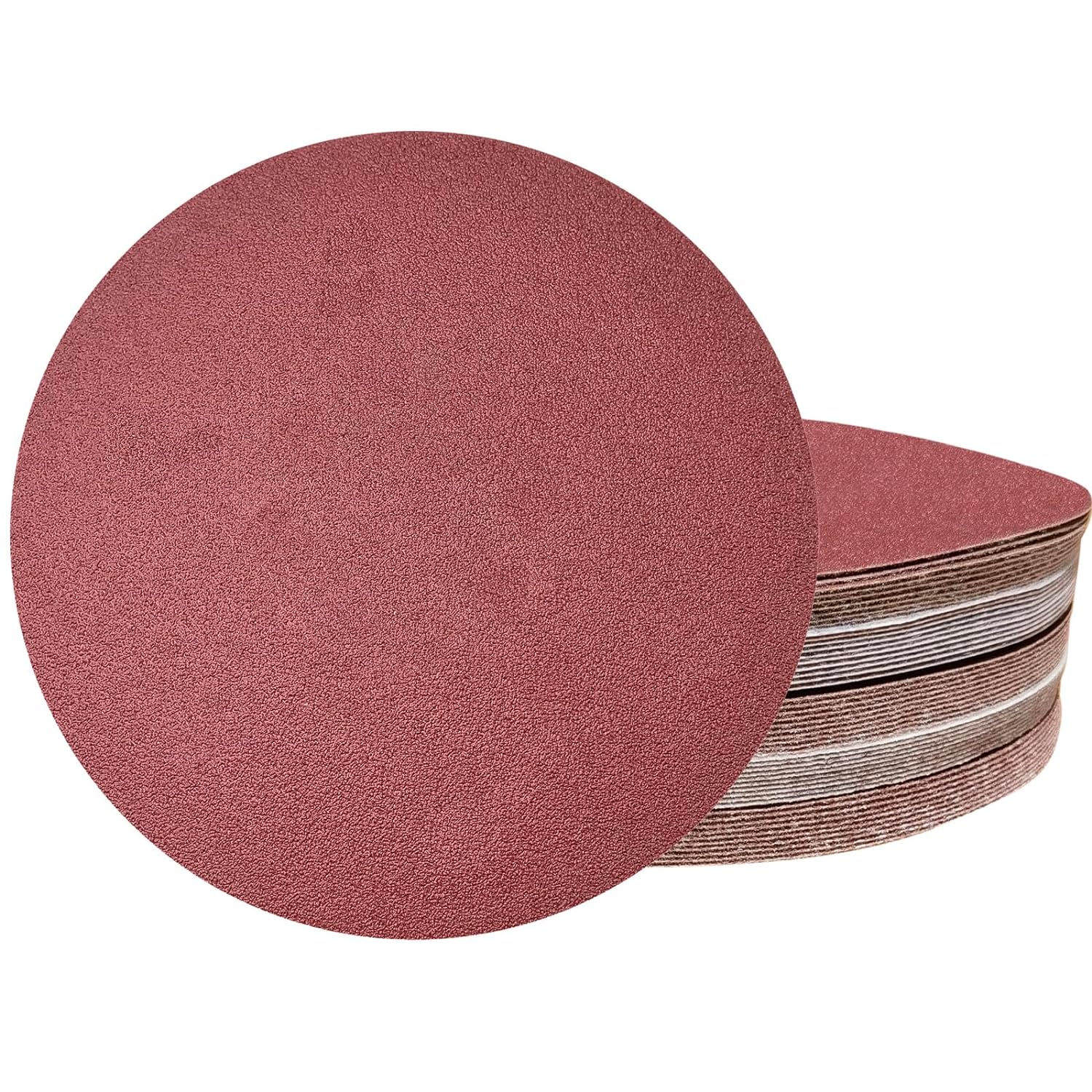 BRAND, CATEGORY, HOOK & LOOP DISCS, SACKORANGE, 50 PCS 9" Drywall Sanding Discs Set for Hand Radial Sander- 60 80 120 180 240 Grits - 9 Inch Round Hook & Loop Sandpaper Aluminum Oxide Sander Disc for Hand Power Drywall Sander