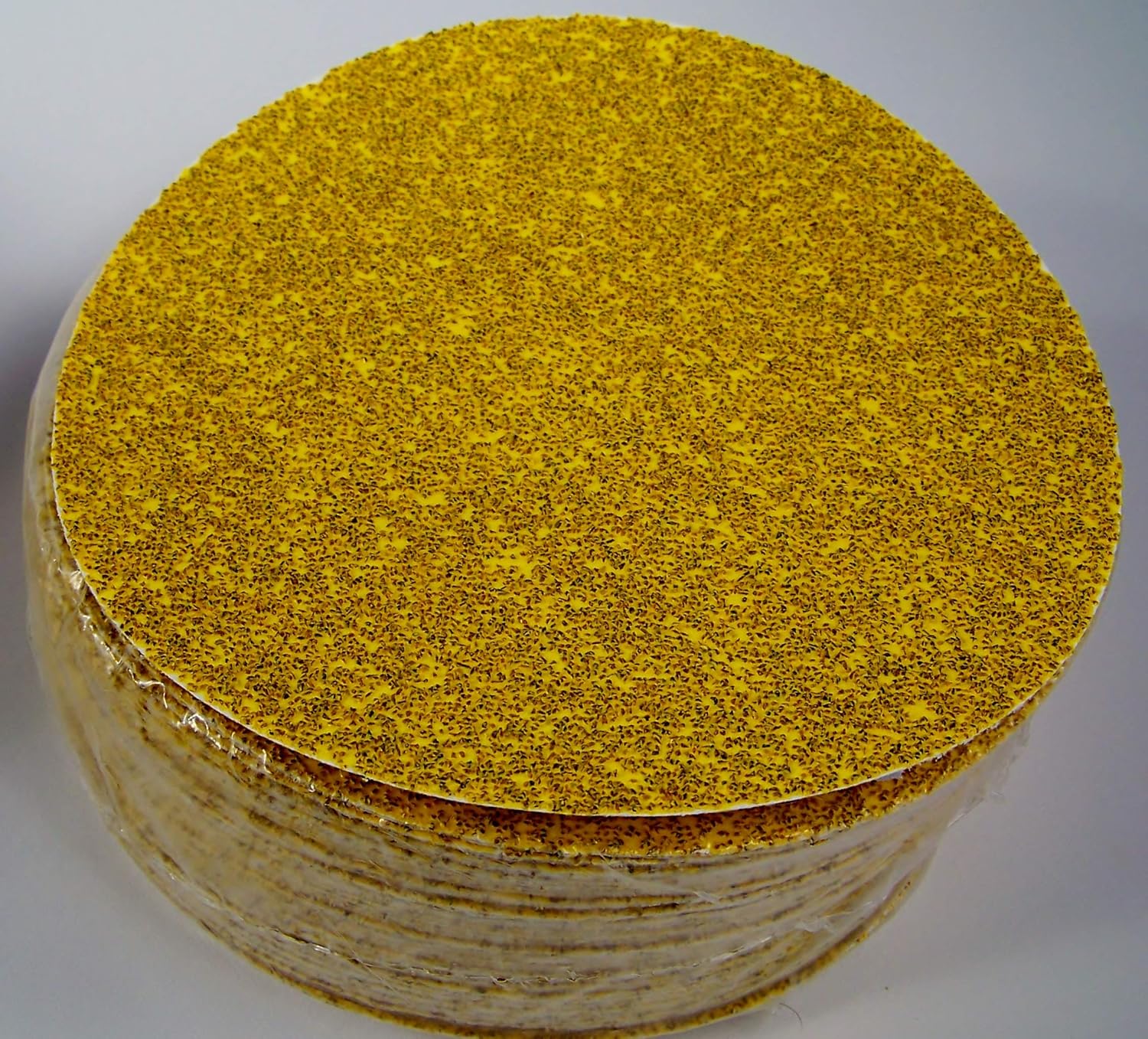 BRAND, CATEGORY, GENERIC, PSA DISCS, 50pc 5" PSA Stick On Sandpaper DISC 36 GRIT A/O GoldLine Made in USA inch P36E