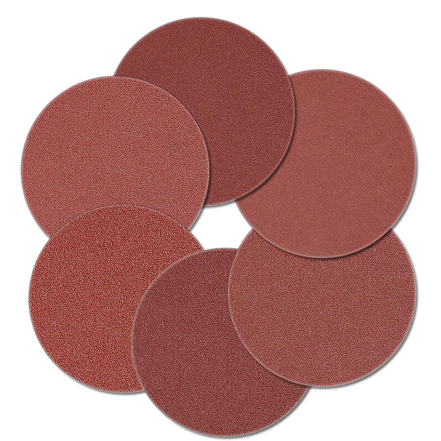 BRAND, CATEGORY, PSA DISCS, TAOKYID, 60 Pack 5 Inch PSA Sanding Discs, Self Adhsive Back Assorted Aluminum Oxide Sandpaper-10 Each of 80 100 120 180 240 400 Grits Sandpaper for DA Sander,Sand Automotive Car Paint,Woodworking Wood,Metal