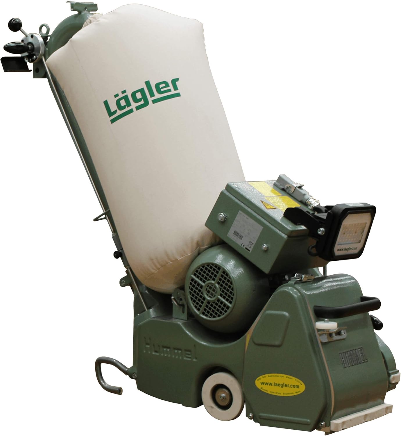 BRAND, CATEGORY, COMBINATION DISC & BELT SANDERS, LAGLER HUMMEL, 8 inch Belt Floor Sander