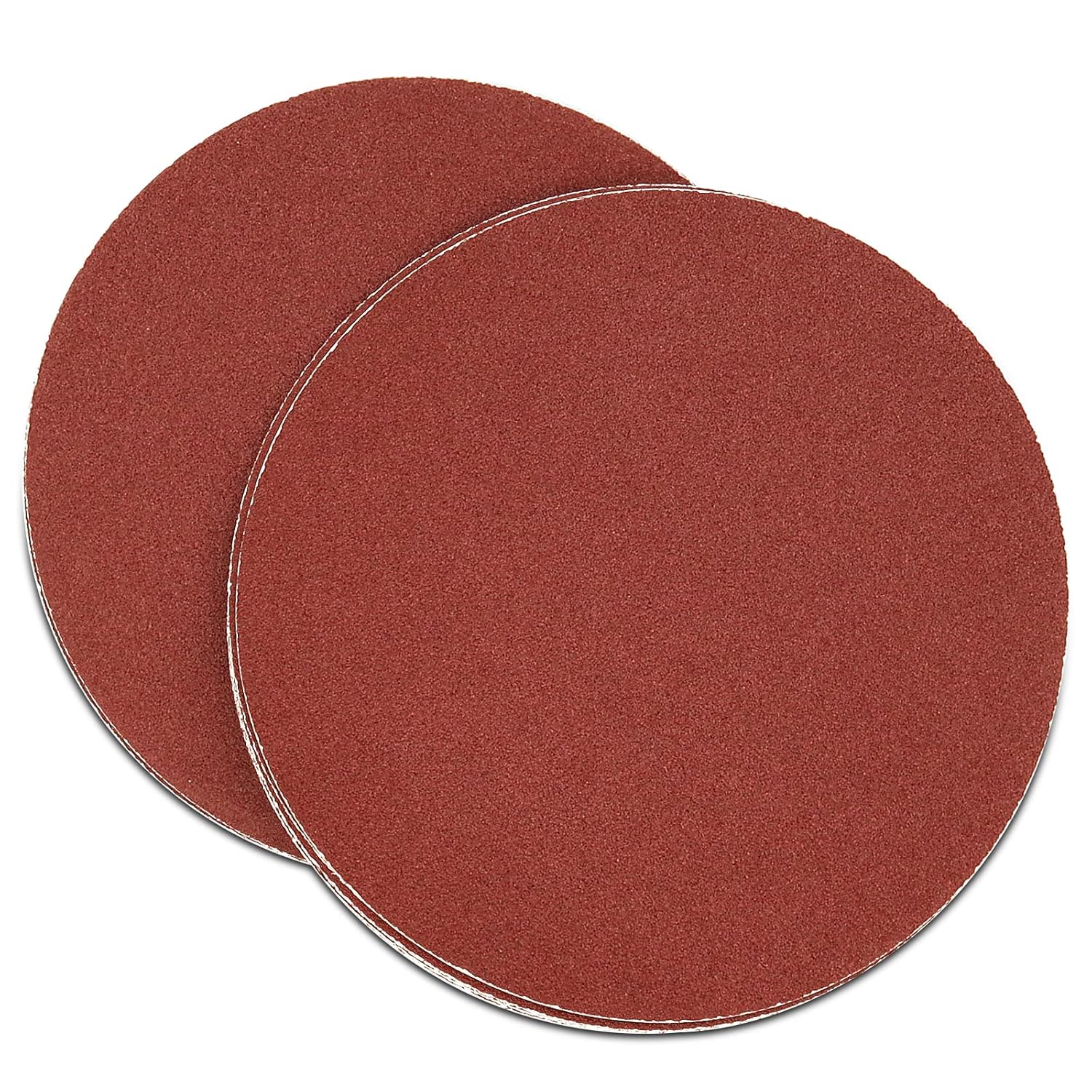 BRAND, CATEGORY, PSA DISCS, RUIHONGV, 9-Inch NO-Hole PSA 80 Grit Aluminum Oxide Sanding Disc, Self Sticking Adhesive Backed Sandpaper for DA Sander, Woodworking, Metal Finishing,20 Pack