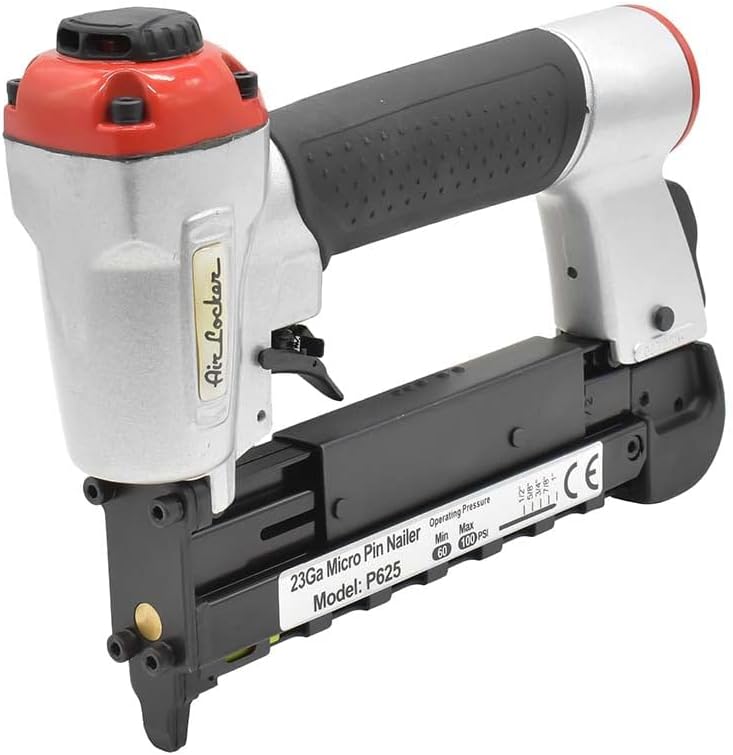 AIR LOCKER, BRAND, CATEGORY, FINISH NAILERS, AIR LOCKER P625 1/2 Inch to 1 Inch Heavy Duty 23 Gauge Micro Pin Nailer