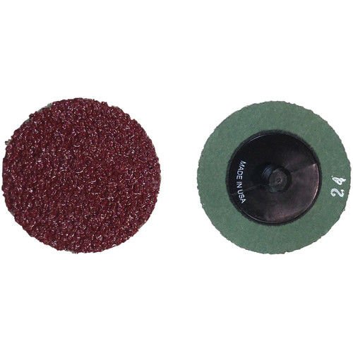 ATD, BRAND, CATEGORY, HOOK & LOOP DISCS, ATD 87236 2 in. 36 Grit Aluminum Oxide Mini Grinding Discs