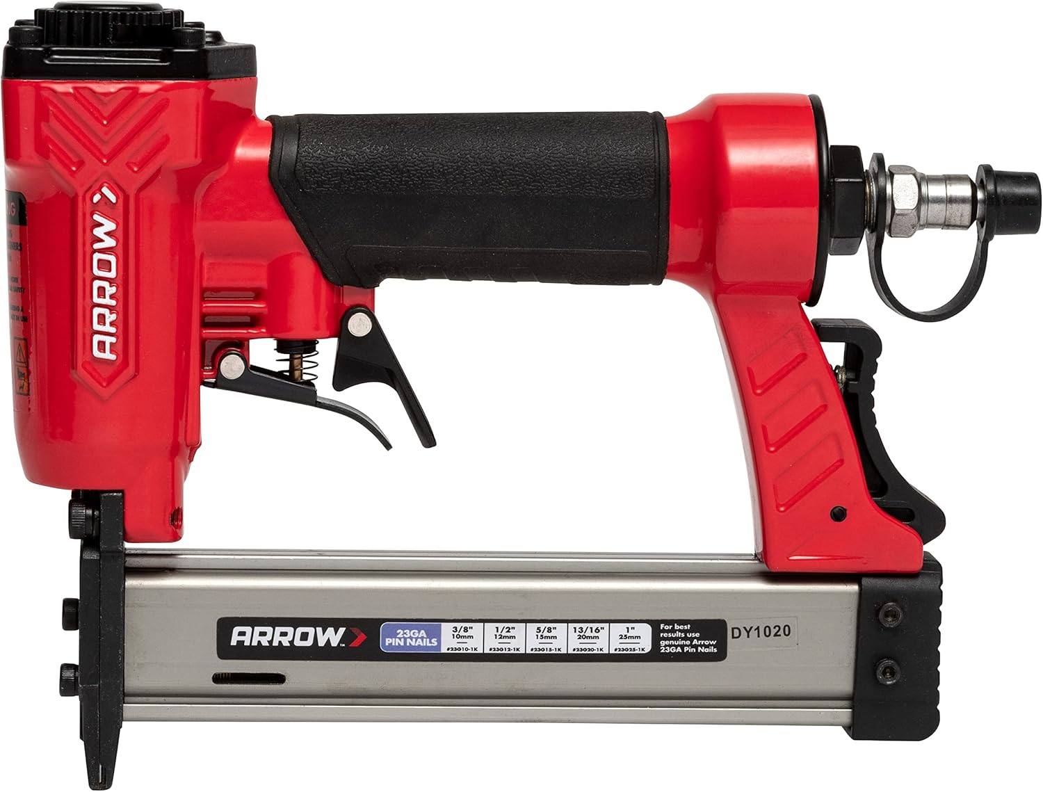 ARROW FASTENER, BRAND, CATEGORY, PINNERS, Arrow PT23G 23 Gauge Compact Pneumatic Pin Nail Gun + GREX P6/MP-3 23 Gauge Multi-Pack Headless Pins (3,000 per Box)