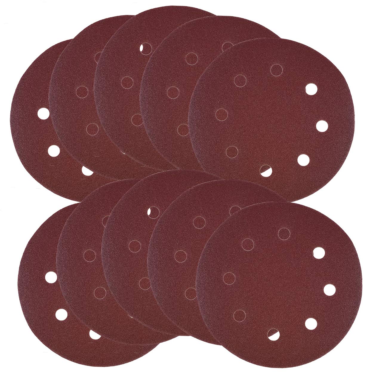 BN PRODUCTS USA, BRAND, CATEGORY, DISC SANDERS, BN Products 7 inch Vacuum Sanding Disc, 400-Grit, 10-Pack, for Use with BNR1841 Handheld Halo Dustless Drywall and Plaster Sander