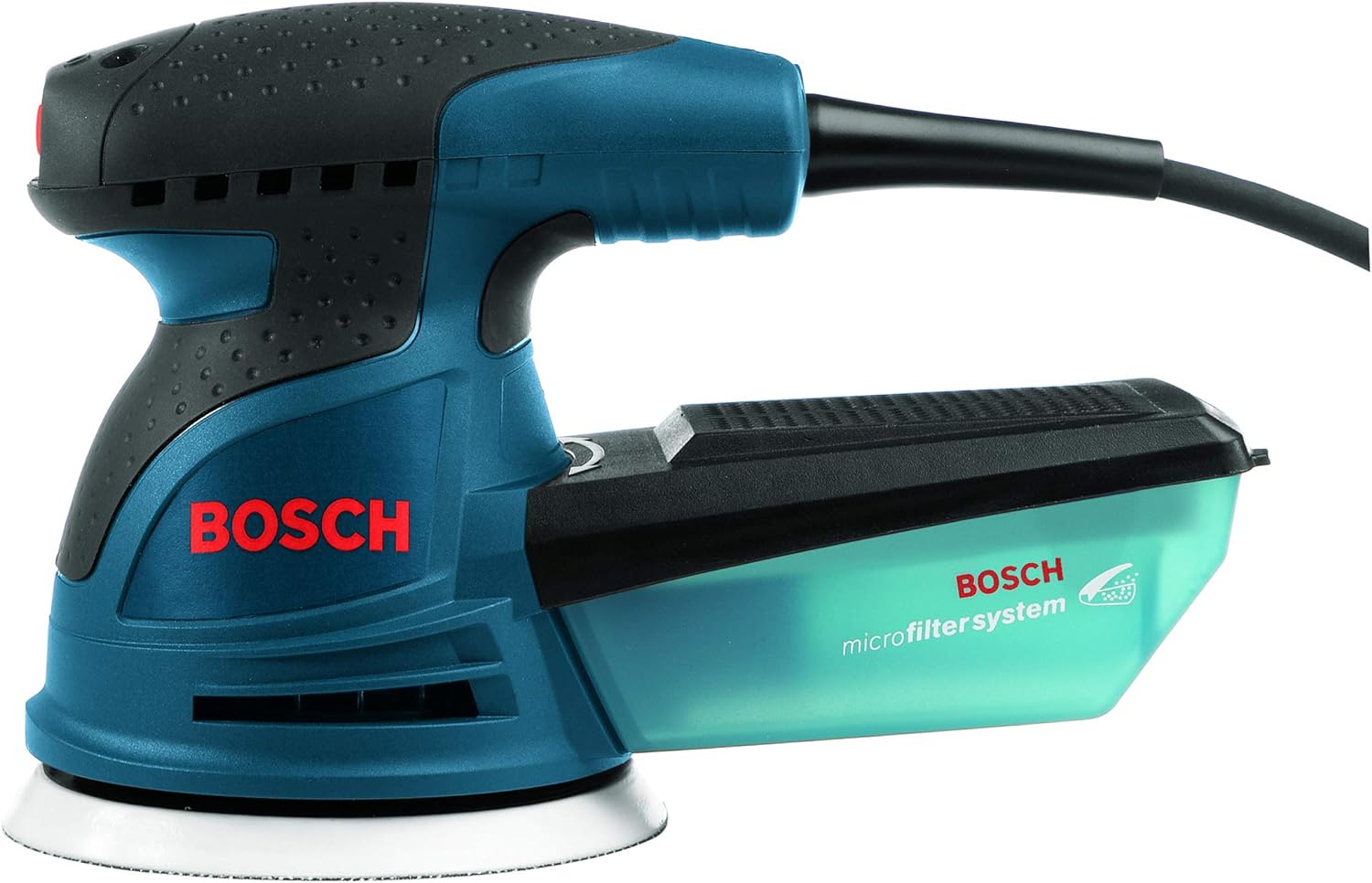 BOSCH, BRAND, CATEGORY, RANDOM-ORBIT SANDERS, BOSCH ROS10 5 Inch 120 Volt 5 Inch Single-Speed Palm Random Orbit Sander, Polisher