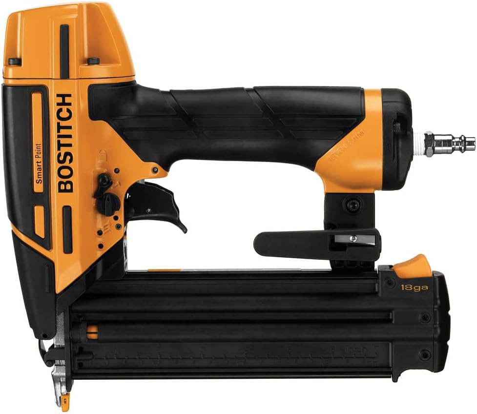 BOSTITCH, BOSTITCH, BRAD NAILERS, BRAND, CATEGORY, BOSTITCH Brad Nailer Kit, 18GA, Smart Point, Pneumatic (BTFP12233)