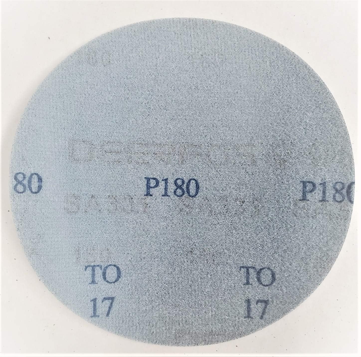 BRAND, CATEGORY, DEERFOS, HOOK & LOOP DISCS, Blue Disc 6inch High Performance No Hole 80Grit Hook & Loop Film Sanding Discs - 50pcs/Box (80 Grit)