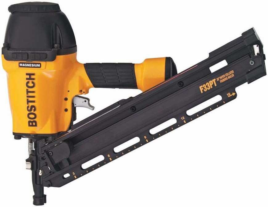 BOSTITCH, BRAND, CATEGORY, FRAMING NAILERS, Bostitch F33PT 33 Degree 3-1/2 in. Paper Tape Framing Nailer