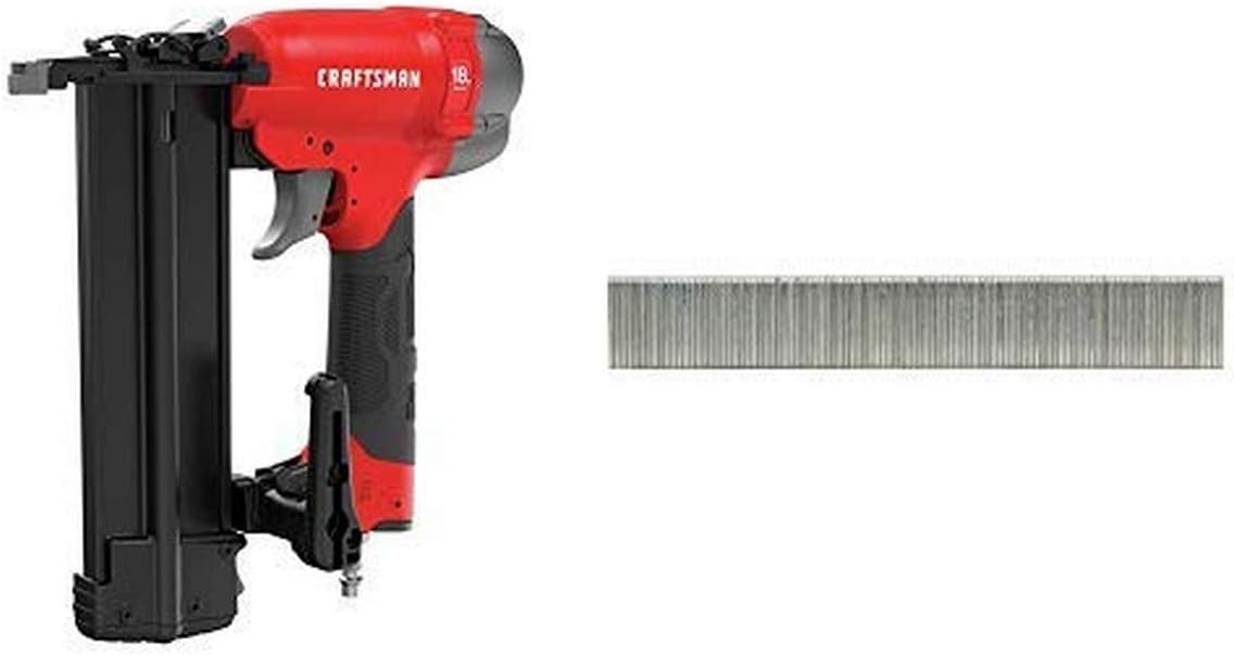 BRAND, CATEGORY, CRAFTSMAN, FINISH NAILERS, CRAFTSMAN Brad Nailer, 18GA, Pneumatic Nail Gun (CMPBN18K)