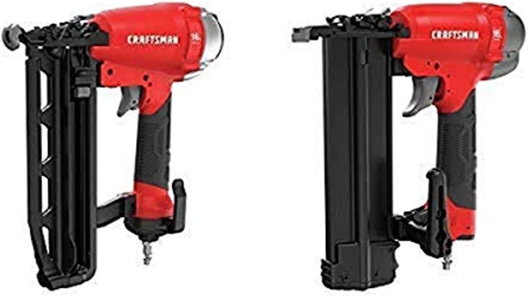 BRAND, CATEGORY, CRAFTSMAN, FINISH NAILERS, CRAFTSMAN Finish Nailer, 16GA, Oil Free Pump, Pneumatic (CMPFN16K)