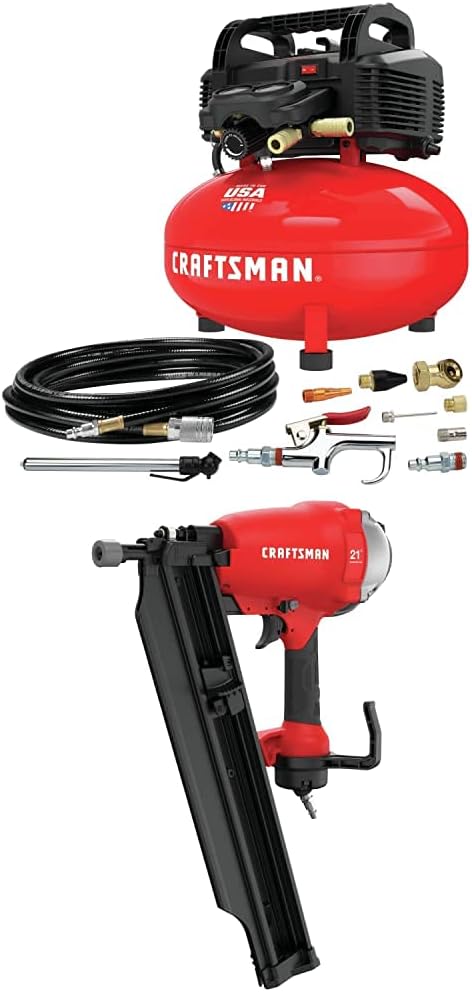 BRAND, CATEGORY, CRAFTSMAN, FRAMING NAILERS, CRAFTSMAN Framing Nail Gun, 2 to 3-1/2", 21° Plastic (CMP21PL)