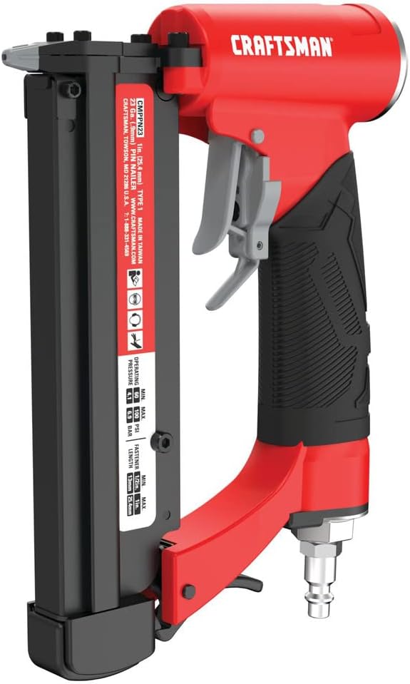 BRAND, CATEGORY, CRAFTSMAN, FINISH NAILERS, Craftsman CMPPN23 23 Gauge 1/2 in. to 1 in. Pneumatic Pin Nailer