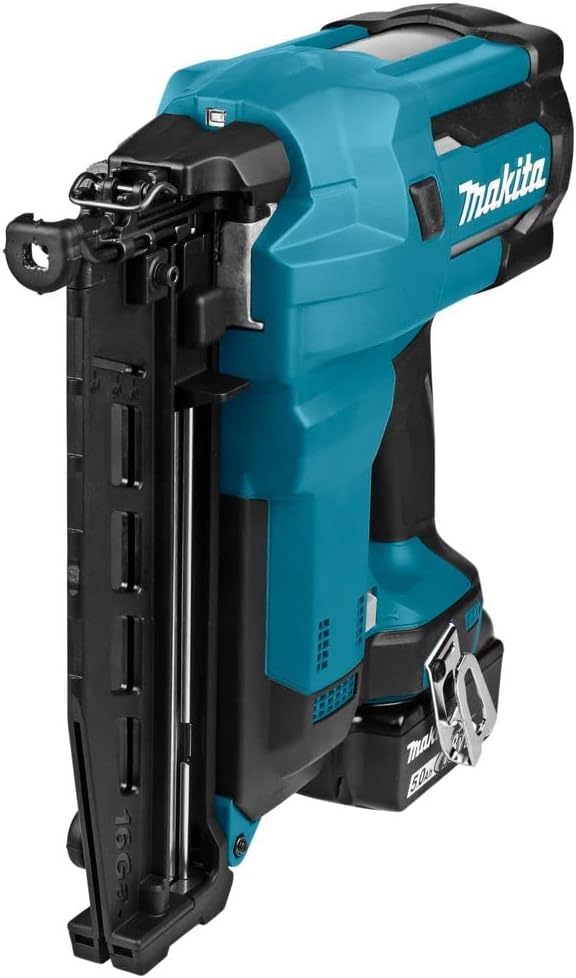 BRAND, CATEGORY, MAKITA, STAPLERS & TACKERS, DBN600RTJ 64mm 18.0V 5.0Ah Electric Nail Gun with 2 Batteries and Charger