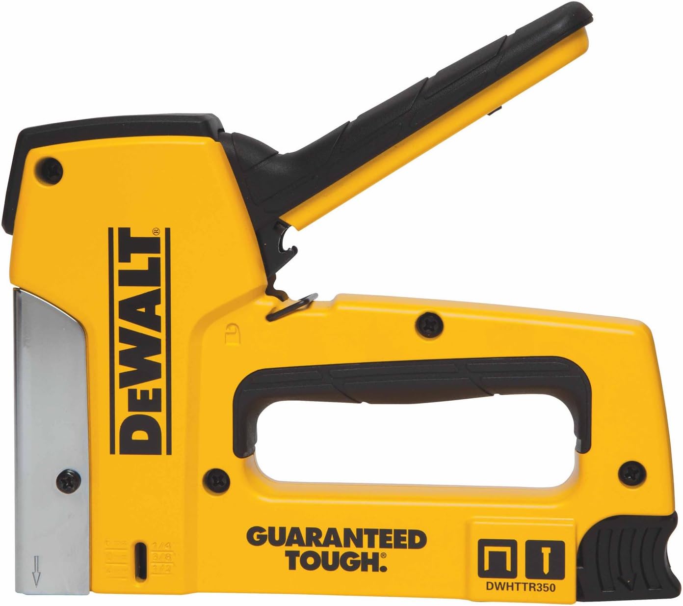 BRAD NAILERS, BRAND, CATEGORY, DEWALT, DEWALT DWHTTR350 Heavy-Duty Aluminum Stapler/Brad Nailer + Arrow Fastener 506IP Heavy Duty T50 Staples