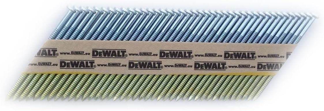 BRAND, CATEGORY, DEWALT, SIDING NAILS, Dewalt DNW31R75E 34 Degree Wire Bound Nail for Battery-Powered Nail Gun, 31 x 75 mm Ring, Pack of 2200