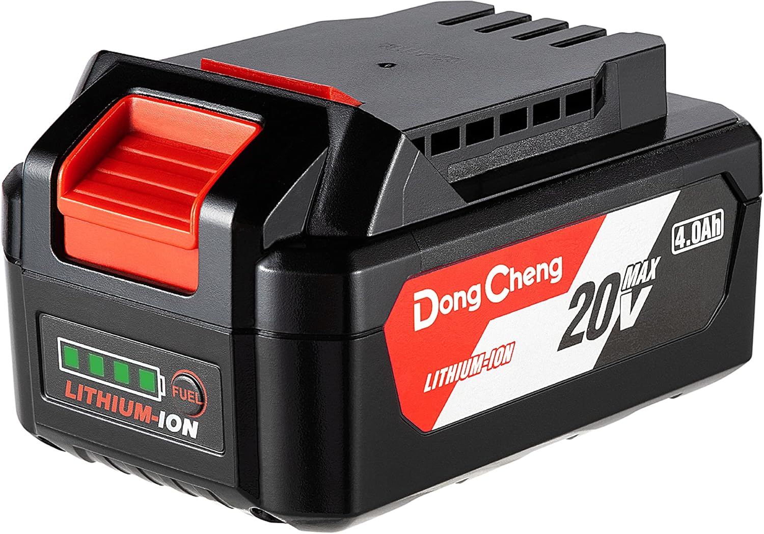 BATTERY PACKS, BRAND, CATEGORY, DONG CHENG, Dong Cheng 18V (20V MAX) Battery, Lithium-Ion 4.0 Ah High Capacity Battery Pack Compactible with DongCheng 18V (20V MAX) Power Tools, Model# FFBL2040