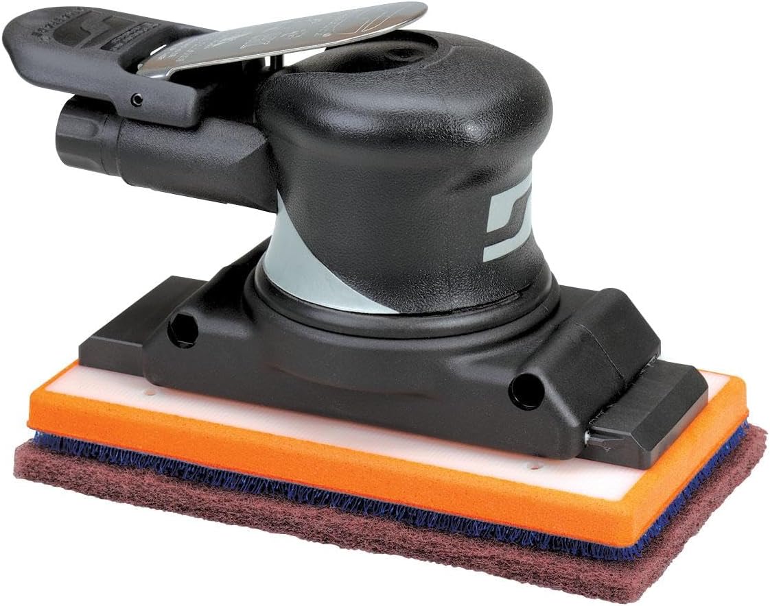 BRAND, CATEGORY, DYNABRADE, RANDOM-ORBIT SANDERS, Dynabrade 57405 3-2/3" W x 7" L (93 mm x 178 mm) Dynaline Sander Versatility Kit, Non-Vacuum