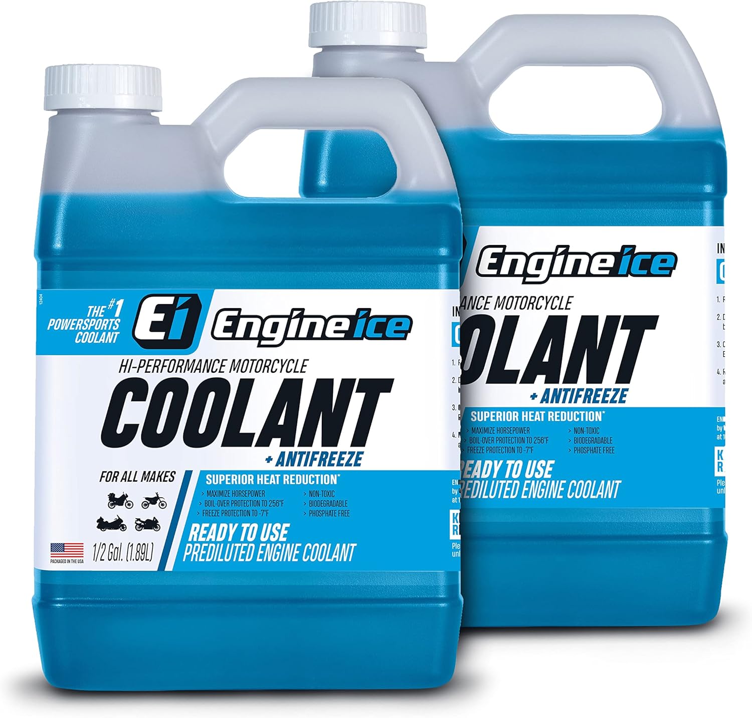 ANTIFREEZES & COOLANTS, BRAND, CATEGORY, ENGINE ICE, Engine Ice TYDS008-02 High Performance Coolant, 0.5 Gallon, 2 Pack