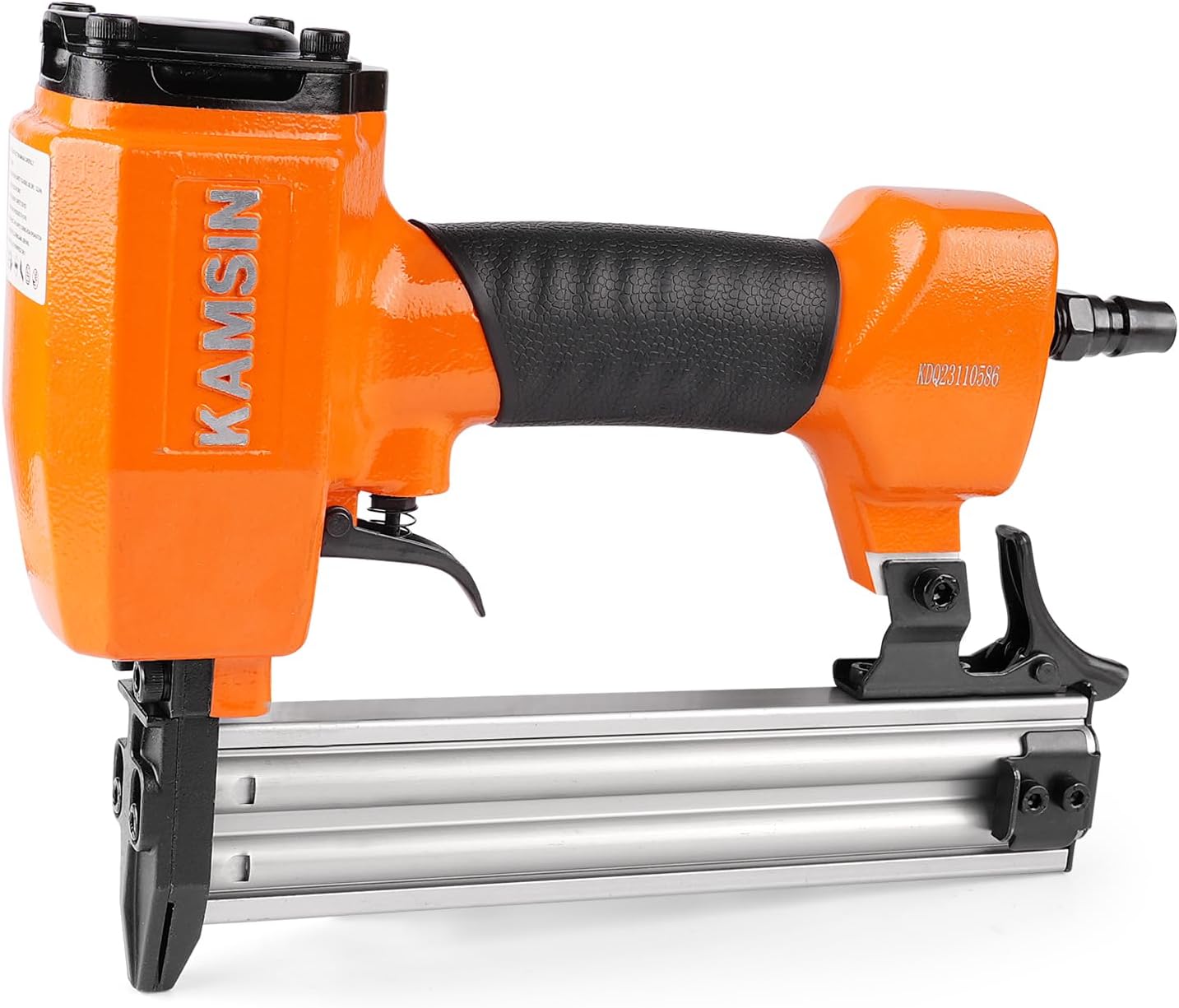 BRAD NAILERS, BRAND, CATEGORY, KAMSIN, F32 18 Gauge Pneumatic Brad Nailer - 3/8-inch to 1-1/4-inch (10-32mm) Brad Nails, Air Power Brad Nail Gun, Finish Nailer for Woodworking Projects, Carpentry, Upholstering