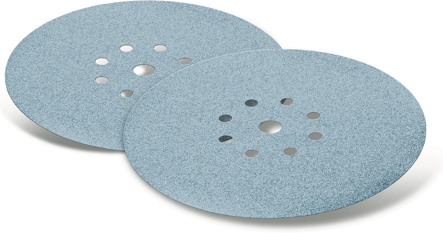 BRAND, CATEGORY, FESTOOL, SANDING SHEETS, Festool 205654 Granat P60 Grit PLANEX 8-7/8-Inches (225mm) Diameter Abrasive Sanding Discs, 25-Pack