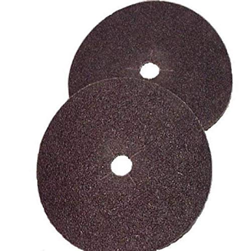 BRAND, CATEGORY, SANDING SHEETS, VIRGINIA ABRASIVES, Floor Edger Sander Sanding Sandpaper, 7 Inch by 7/8 Inch Sanding Discs, Fit Clarke Super 7 and Super 7R Edgers (12 Grit - Pack of 25 Discs)