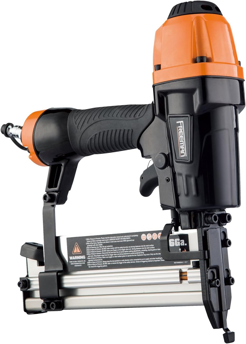 BRAD NAILERS, BRAND, CATEGORY, FREEMAN, Freeman G2XL31 2nd Generation Pneumatic 3-in-1 16 and 18 Gauge 2" Finish Nailer/Stapler with Adjustable Metal Belt Hook and 1/4" NPT Air Connector