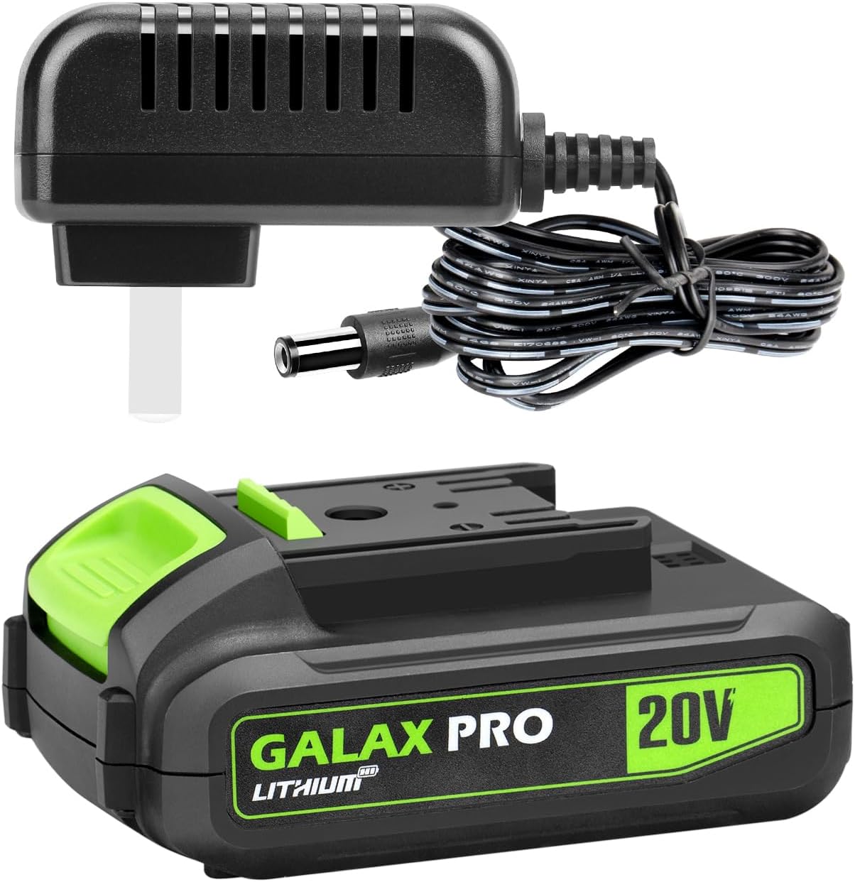 BATTERY PACKS, BRAND, CATEGORY, GALAX PRO, GALAX PRO DC-20V 1.3Ah Lithium Ion Battery Pack and 20V Max Li-Ion Battery Charger for GALAX PRO Cordless Power Tools