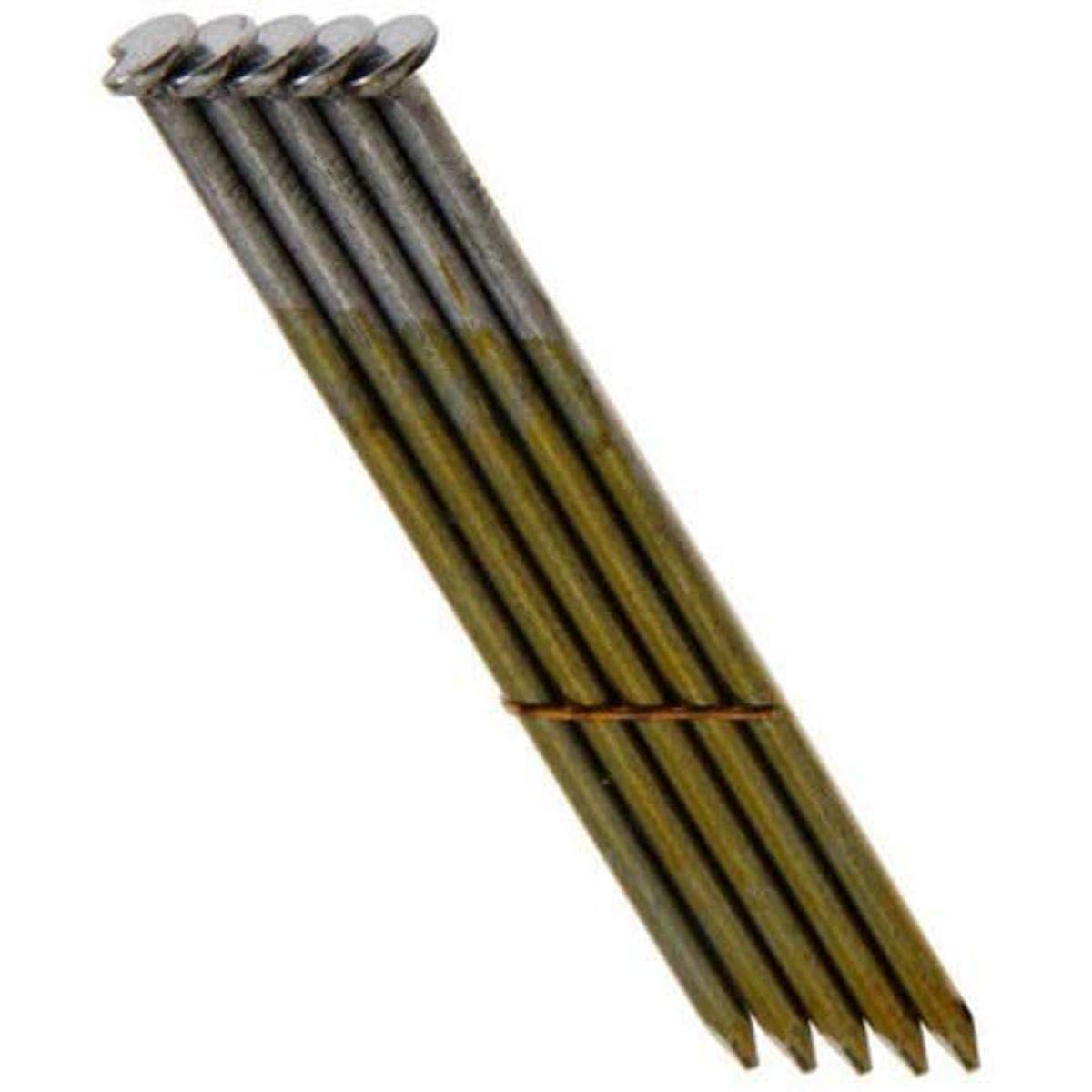 BRAND, CATEGORY, FRAMING NAILS, GRIP-RITE, Grip Rite Prime Guard GRS12D 28-deg Bright Wire Clipped Head Nails,Smooth 3-1/4-inch by .120 (2,000 per Pack), Steel