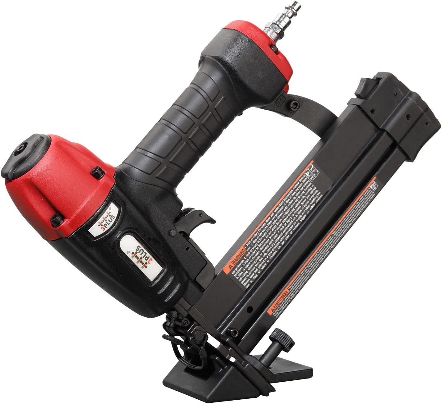 3PLUS, BRAND, CATEGORY, FLOORING NAILERS, HFS509040SP 4-in-1 Pneumatic 18 Gauge Flooring Stapler/Nailer