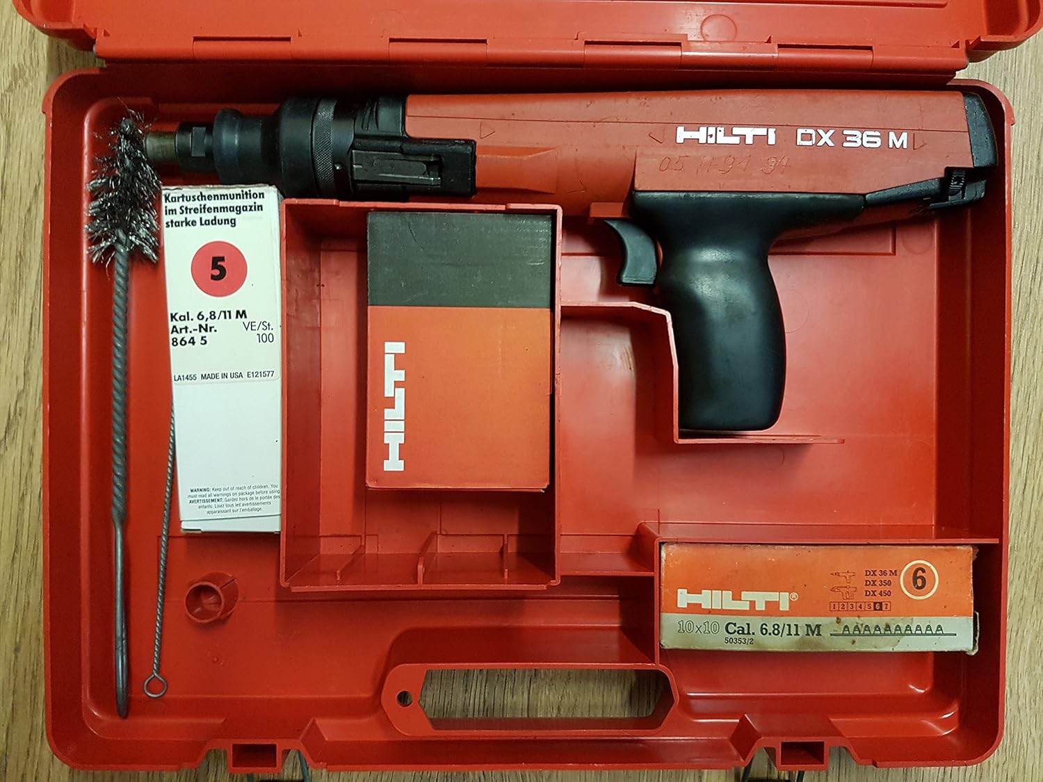 BRAND, CATEGORY, FRAMING NAILERS, HILTI, Hilti DX 36 Semi-Automatic Powder-Actuated Fastening Tool - 384033