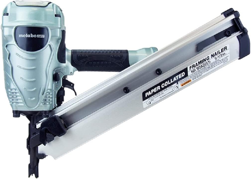 BRAND, CATEGORY, FRAMING NAILERS, HITACHI, Hitachi NR90ADS1 2-Inch to 3-1/2-Inch Paper Collated Framing Nailer (Discontinued by the Manufacturer)