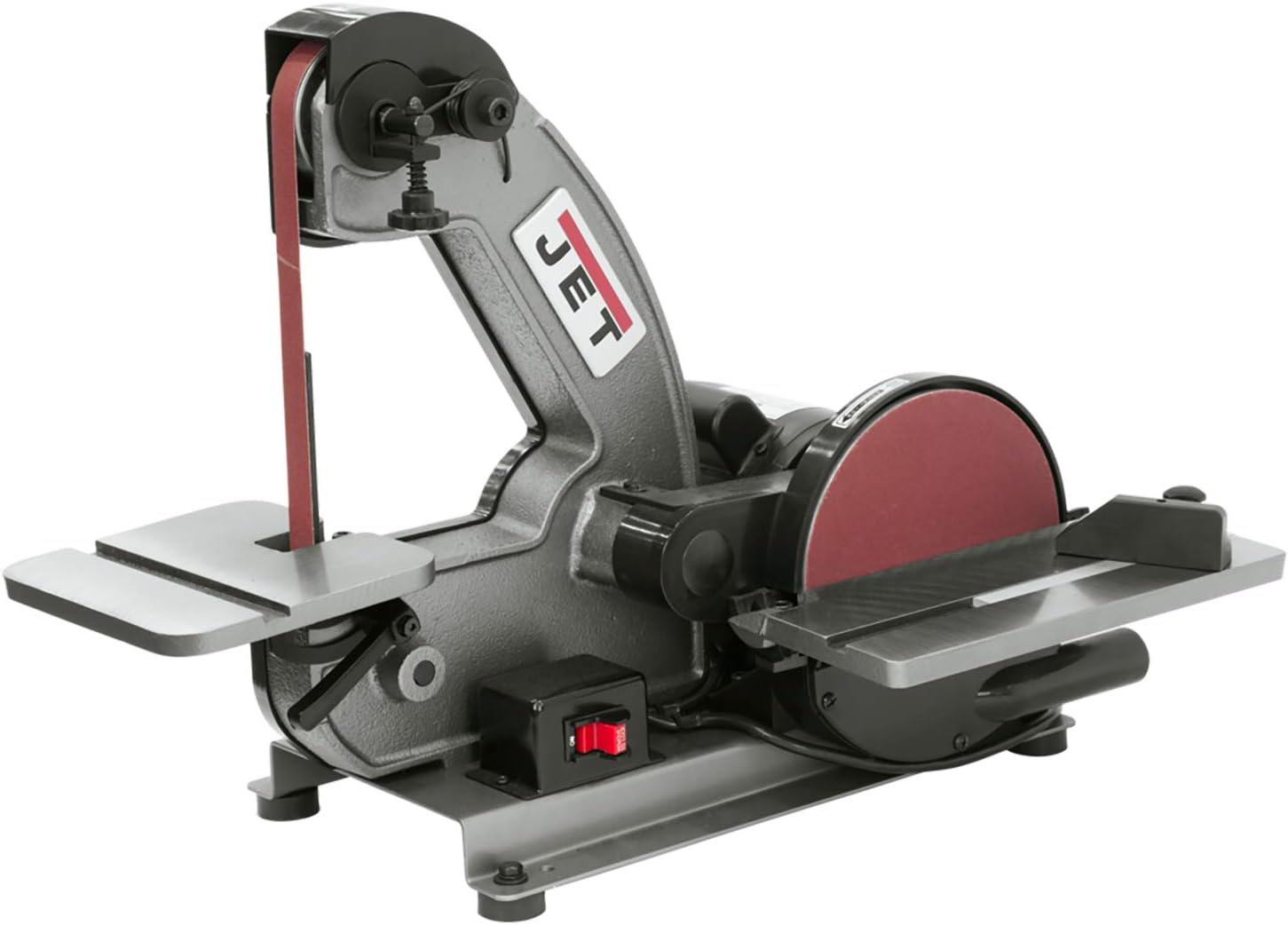 BRAND, CATEGORY, COMBINATION DISC & BELT SANDERS, JET, JET 1" x 42" Belt and 8" Disc Sander, 1/3 HP, 1Ph 115V (J-4002)