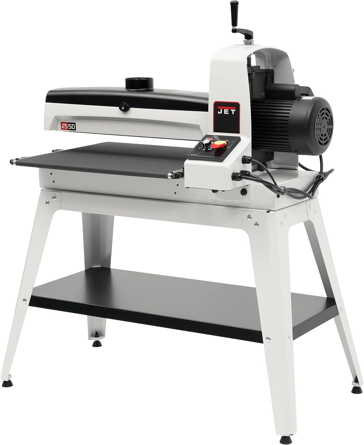 BRAND, CATEGORY, DRUM SANDERS, JET, JET 25-Inch Drum Sander with Open Stand, 1-3/4 HP, 115V 1Ph (Model JWDS-2550)