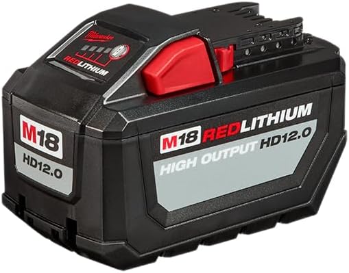 BATTERY PACKS, BRAND, CATEGORY, MILWAUKEE, M18 REDLITHIUM BATT 12AH