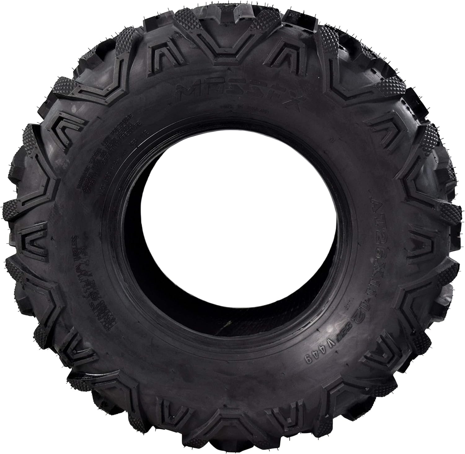 BRAND, CATEGORY, MASSFX, TRAIL, MASSFX KV 26" Tall ATV/UTV Off-Road Utility Tire (26x11-12 Single)