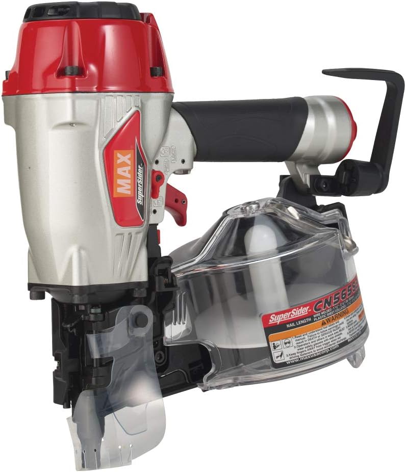 BRAND, CATEGORY, MAX, SIDING NAILERS, MAX USA CORP SuperSider CN565S3 Siding Coil Nailer up to 2-1/2"