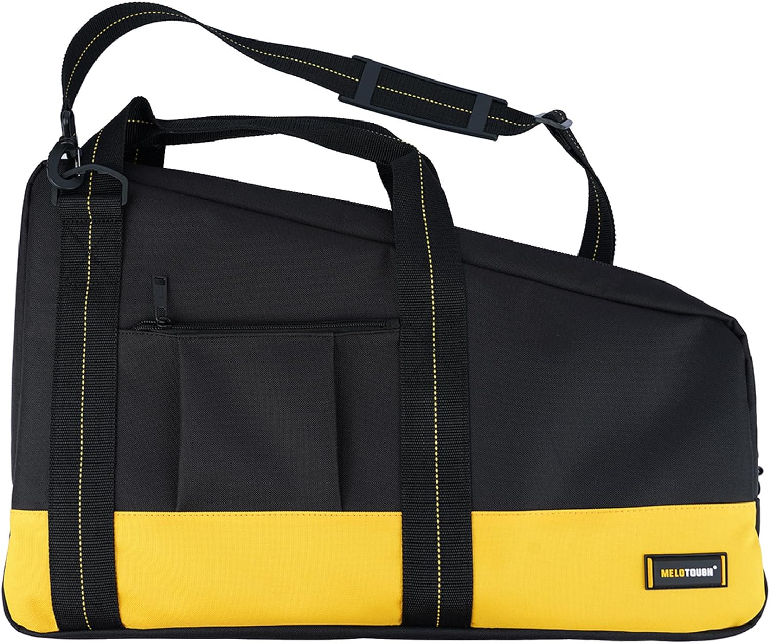 BRAND, CATEGORY, MELOTOUGH, TOOL BAGS, MELOTOUGH Heavy Duty Framing Nail Gun Tool Bag with Extra Storage Pockets Shoulder Strap Fits Hitachi NR83A（Yellow）