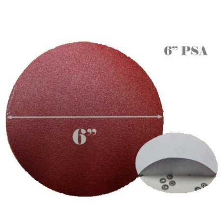 BRAND, CATEGORY, MTP, PSA DISCS, MTP ® Pack of 30x 6" PSA Self Adhesive 80 Grits Sanding Disc Stick on Sandpaper Peel Air Sander Orbit pressure sensitive adhesive abrasive (30x 80 Grits)