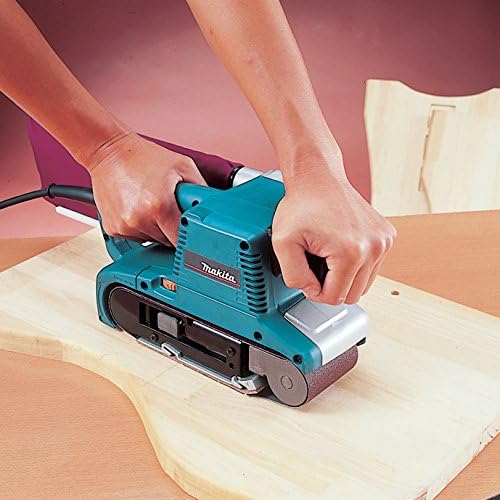 BELT SANDERS, BRAND, CATEGORY, MAKITA, Makita 9903 Belt Sander, 8.8 AMP, Variable Speed, Auto-Tracking, Flush Sanding, Includes 1 Belt & Dust Bag