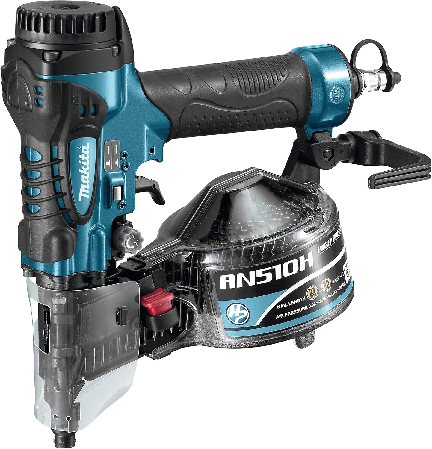 BRAND, CATEGORY, FINISH NAILERS, MAKITA, Makita AN510H 2.0 inches (50 mm) High Pressure Air Nails, Wire, 2.0 inches (50 mm), Sheet 166.4 ft (50 m)