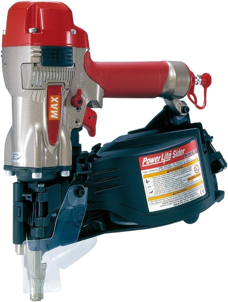 BRAND, CATEGORY, MAX, SIDING NAILERS, Max HN65 High Pressure Siding & Decking Nailer,